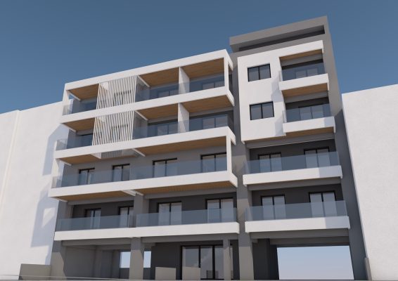 Ανέγερση πενταόροφης οικοδομής Ισαύρων 2-4